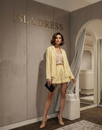 Conjunto Estilo Resort: Camisa Oversized e Short Curto com Bolsos