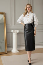 Blusa Elegante Retrô – Sofisticação e Estilo