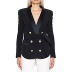 Blazer Estruturado com Lapela Xale e Cinto - Elegância Atemporal
