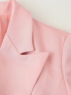 Conjunto Élise – Blazer Alfaiataria e Saia Plissada com Renda