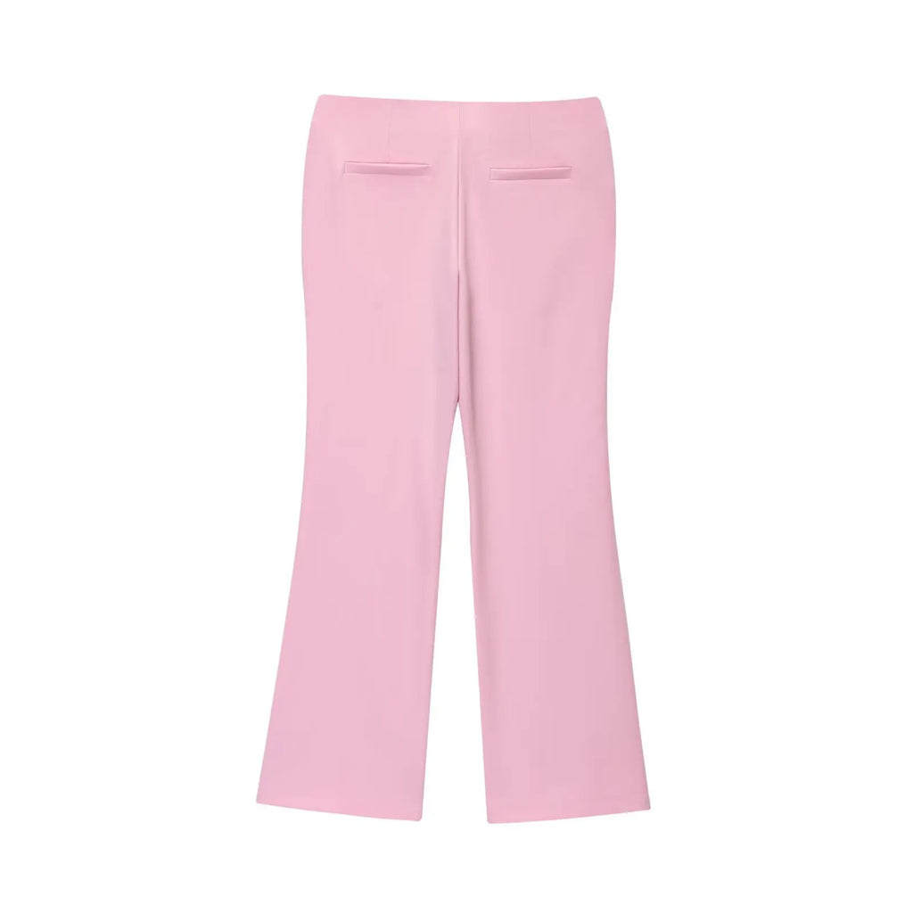 Colete Sem Mangas com Saia Curta ou Calça Flare, Estilo Moderno e Minimalista