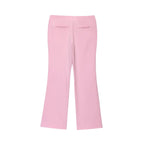Colete Sem Mangas com Saia Curta ou Calça Flare, Estilo Moderno e Minimalista
