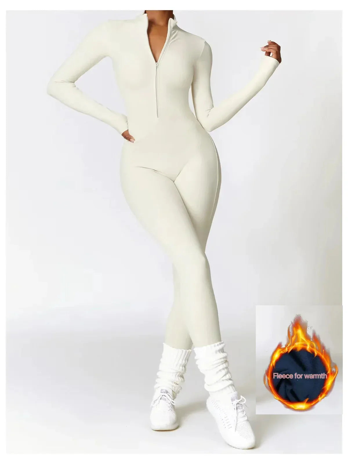 Macacão sem costura outerwear alta elasticidade