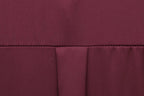 Camisa Vinho com Botões Dourados
