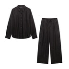 Conjunto Camisa e Calça Pantalona – Elegância e Conforto