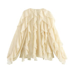 Blusa com Babados e Amarração – Leveza e Estilo para o Dia a Dia