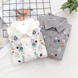 Camisa 100% Algodão com Bordado – Conforto e Estilo Natural