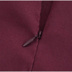 Regata Elegante com Ombreiras e Gola Redonda – Look Sofisticado