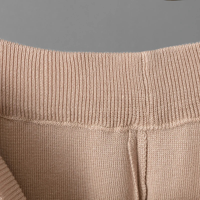 Conjunto Feminino em Tricô – Cardigan Casual com Calça