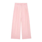 Conjunto Colete Halter Sem Mangas com Bolsos + Calça Pantalona Cintura Alta, Look Executivo Moderno