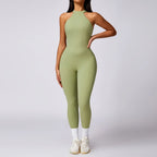 Macacão sem costura outerwear alta elasticidade