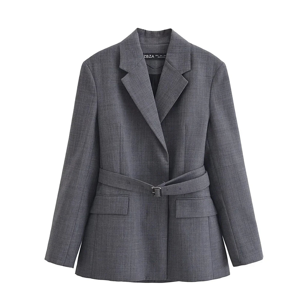 Conjunto Blazer e Saia Alfaiataria - Novidade