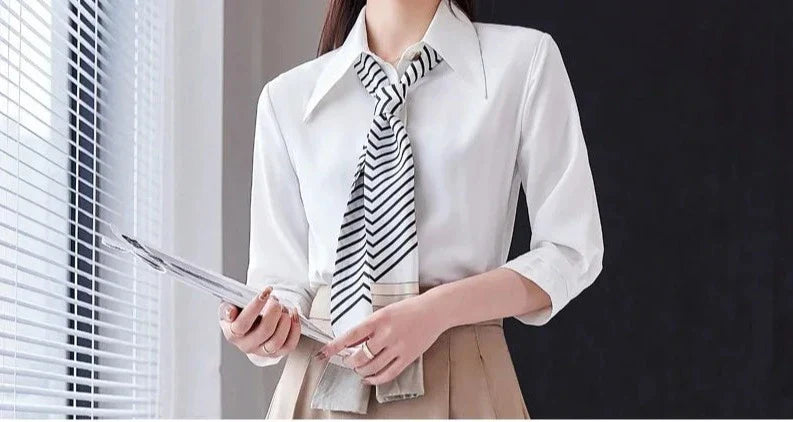 Conjunto saia e Camisa Alfaiataria Luxo