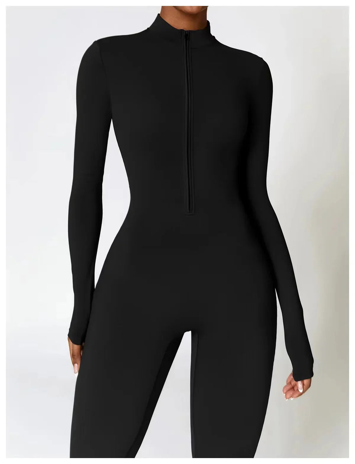 Macacão sem costura outerwear alta elasticidade