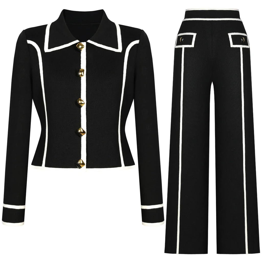 ✨ Conjunto de Tricô – Estilo e Conforto em Cada Detalhe ✨