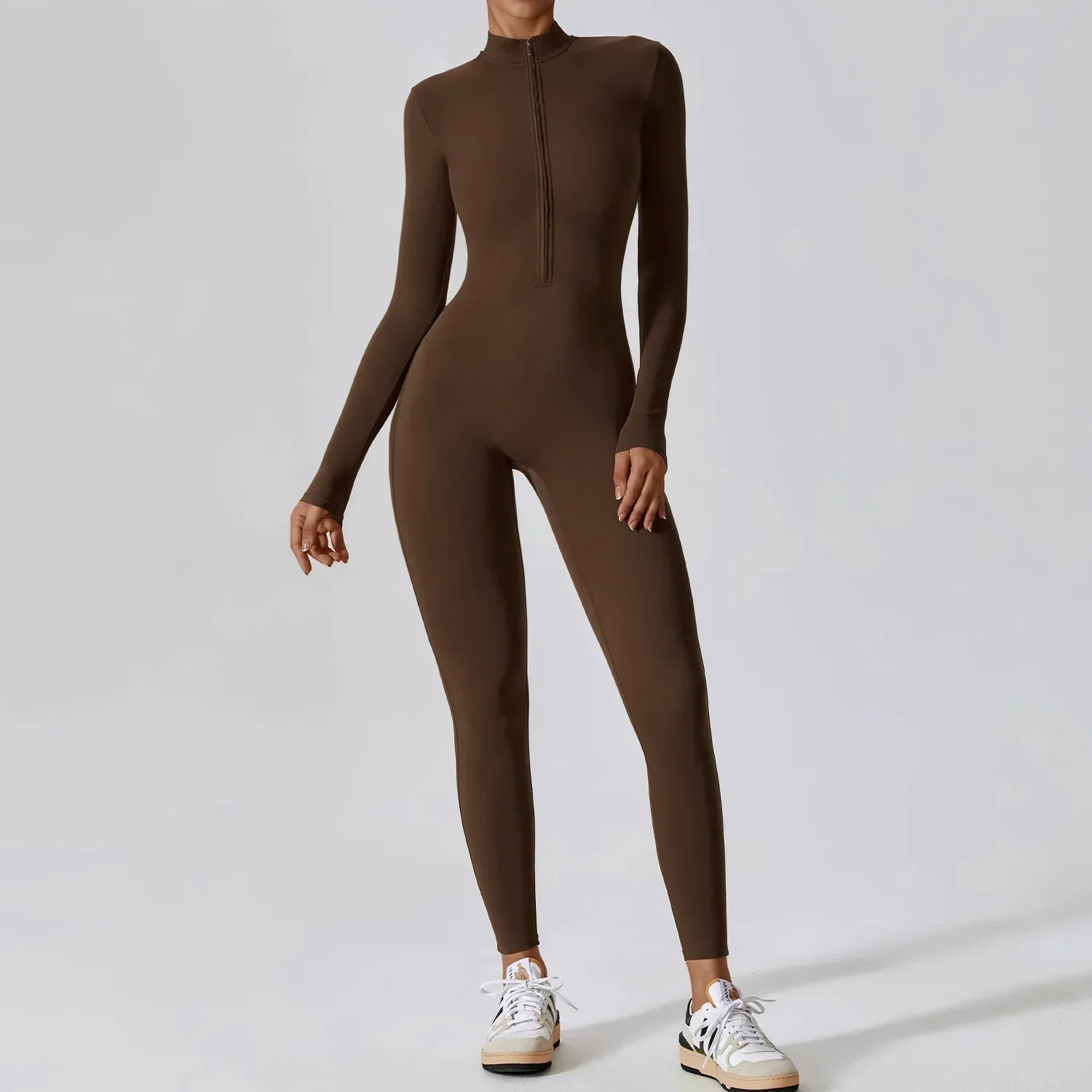 Macacão sem costura outerwear alta elasticidade