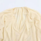 Blusa com Babados e Amarração – Leveza e Estilo para o Dia a Dia