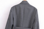 Conjunto Blazer e Saia Alfaiataria - Novidade