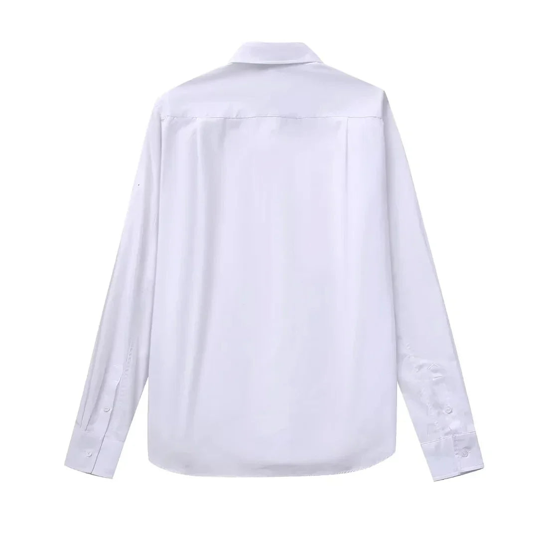 Camisa bordado em Cristais - Novidade