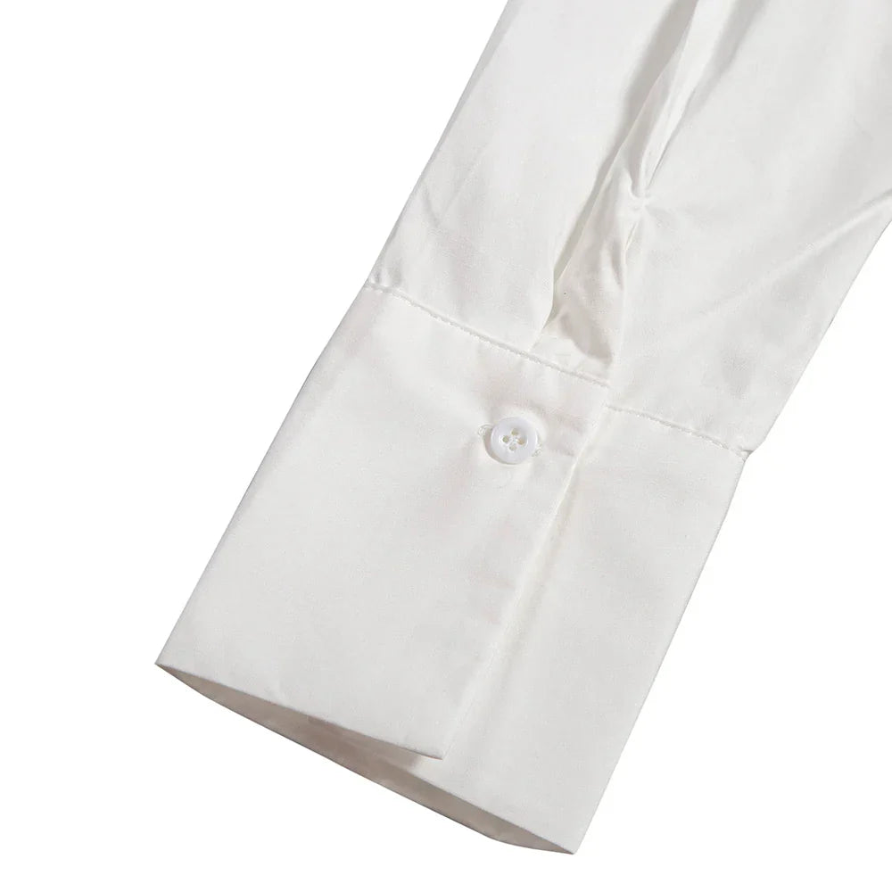Blusa CHCH Elegante – Gola Clássica e Babados