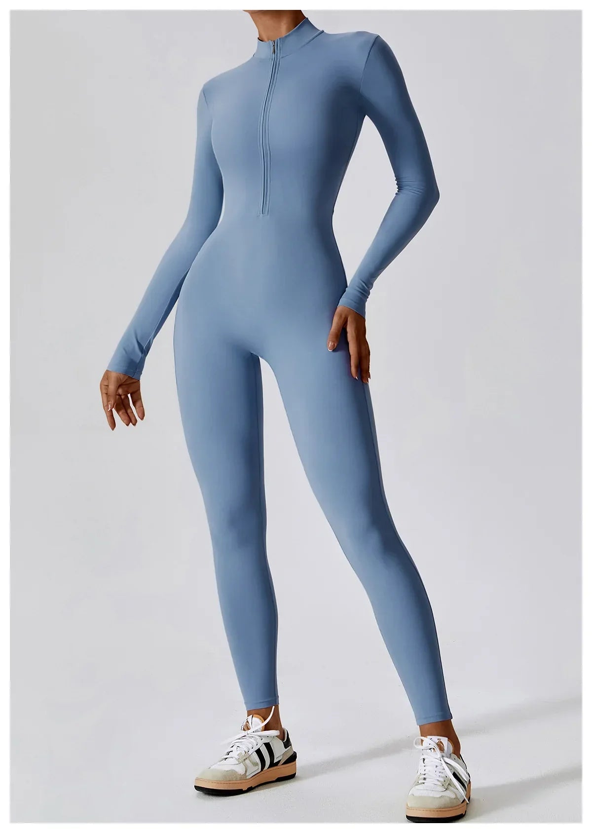 Macacão sem costura outerwear alta elasticidade