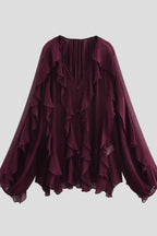 Blusa com Babados e Amarração – Leveza e Estilo para o Dia a Dia