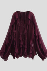 Blusa com Babados e Amarração – Leveza e Estilo para o Dia a Dia