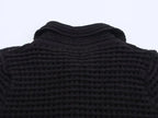 Conjunto em Tricô Vazado – Saia Mini + Camisa