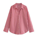 Camisa Listrada atemporal - Estilo e Elegância