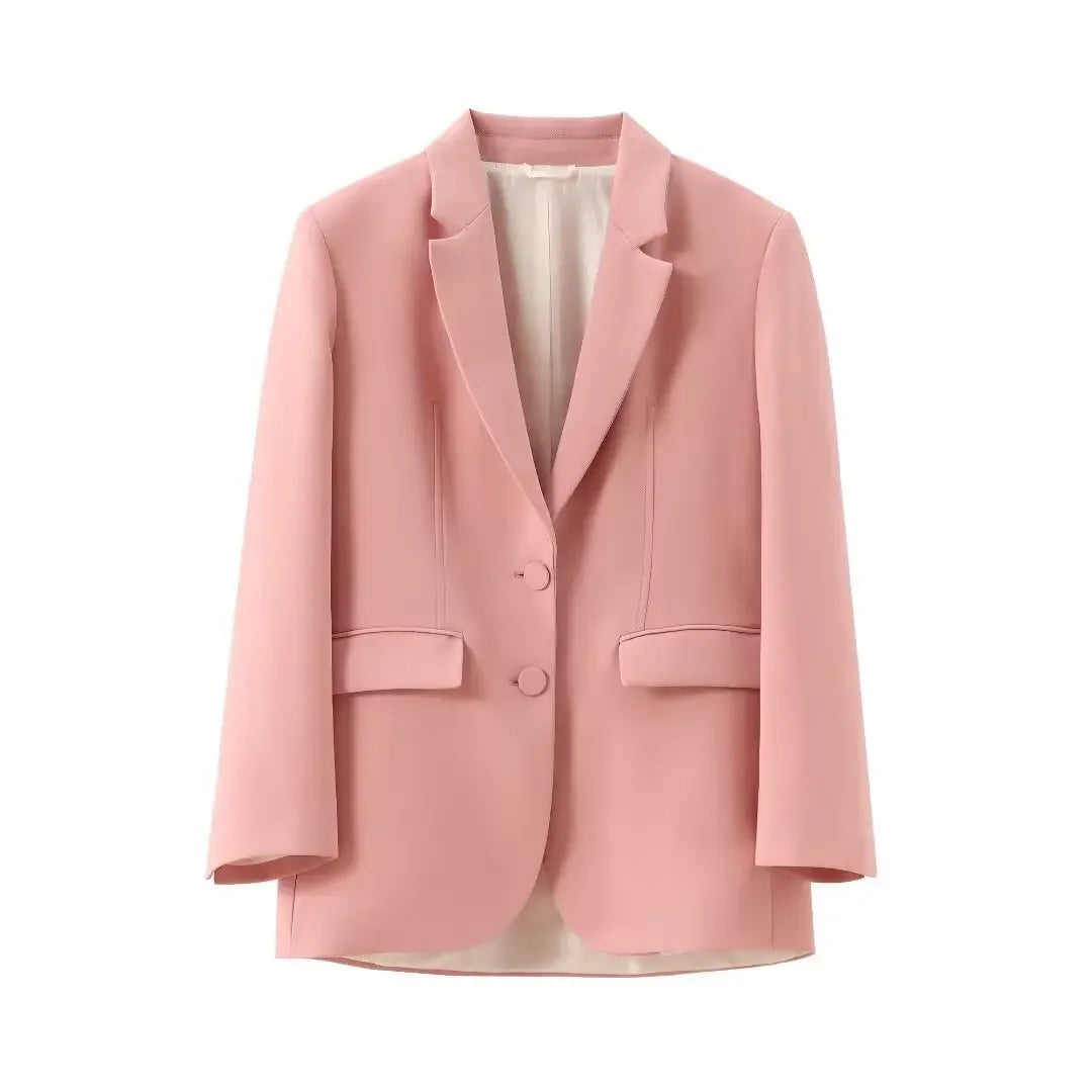 Conjunto Feminino 3 Peças: Blazer, Colete Corset e Short Saia de Cintura Alta