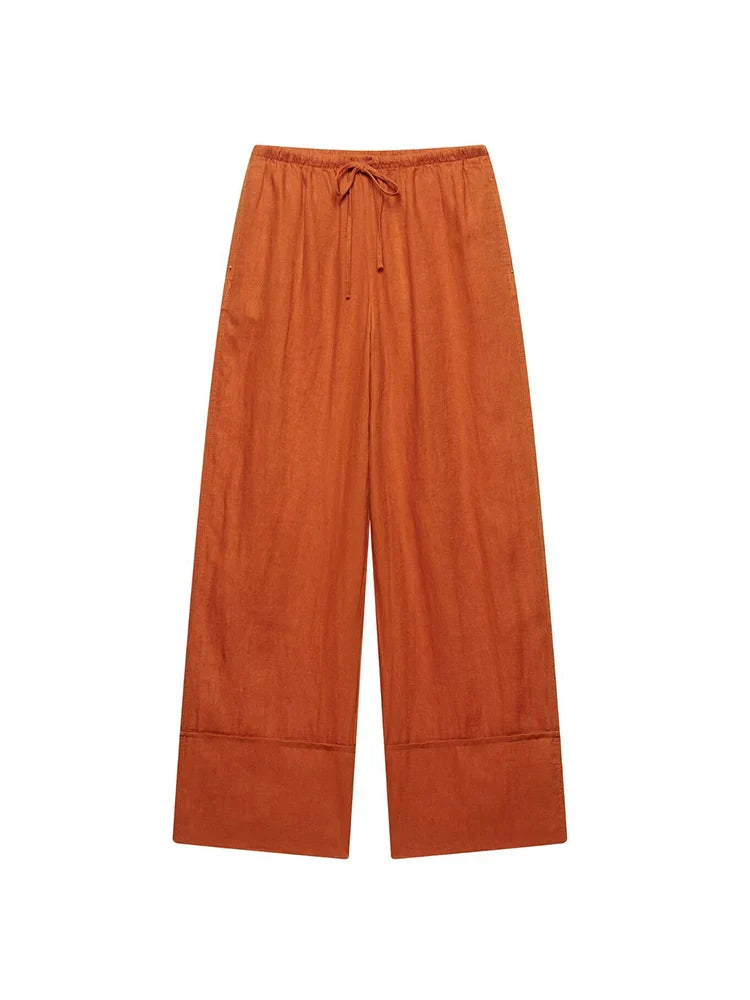 Conjunto Camisa e Calça Pantalona – Elegância e Conforto