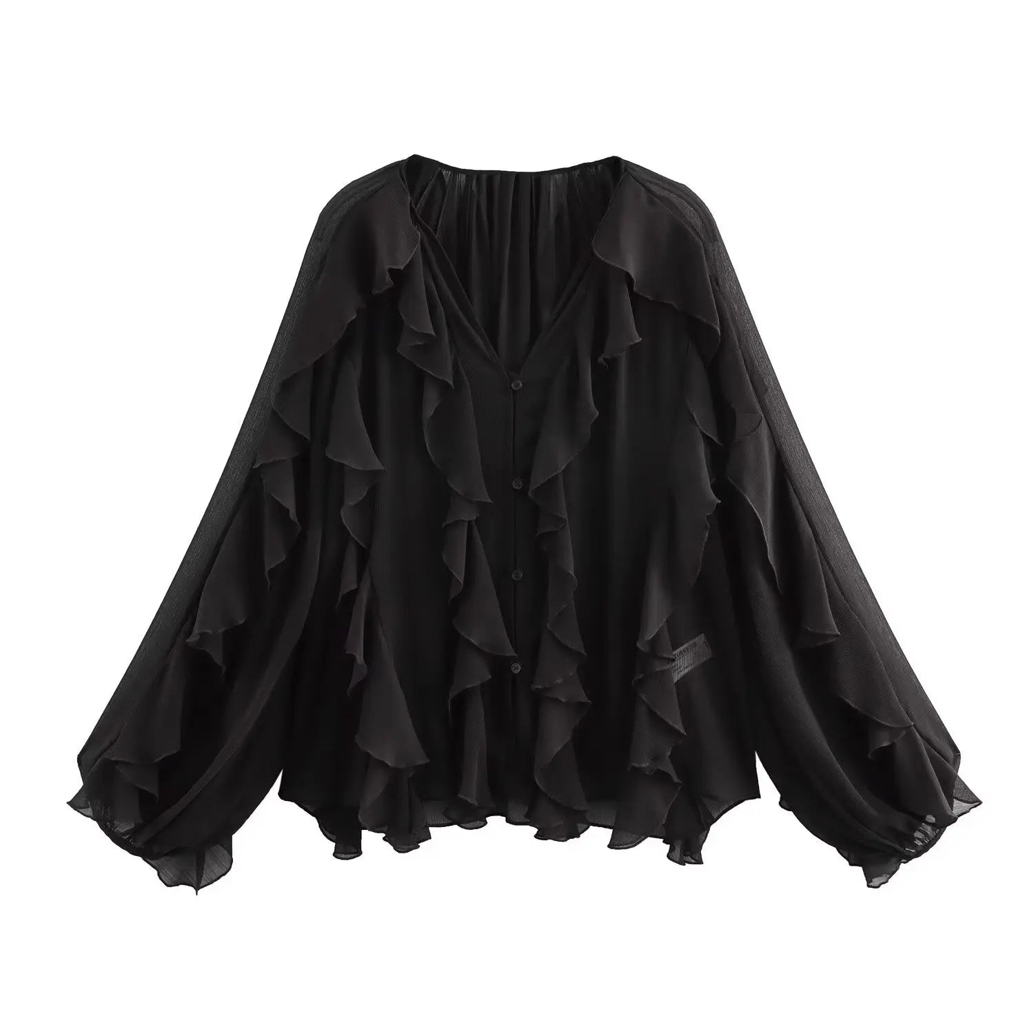 Blusa com Babados e Amarração – Leveza e Estilo para o Dia a Dia