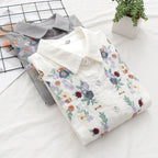 Camisa 100% Algodão com Bordado – Conforto e Estilo Natural
