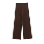 Conjunto Moletom Pulôver e Calça Cintura Alta com Elastano, Estilo Vintage