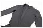 Macacão sem costura outerwear alta elasticidade