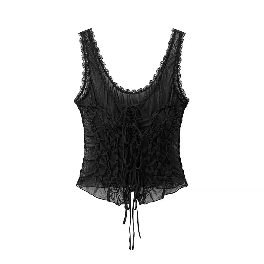 Top Modelo Escultural com Drapeado Delicado e Decote em V – Silhueta Elegante e Ajuste Modelado