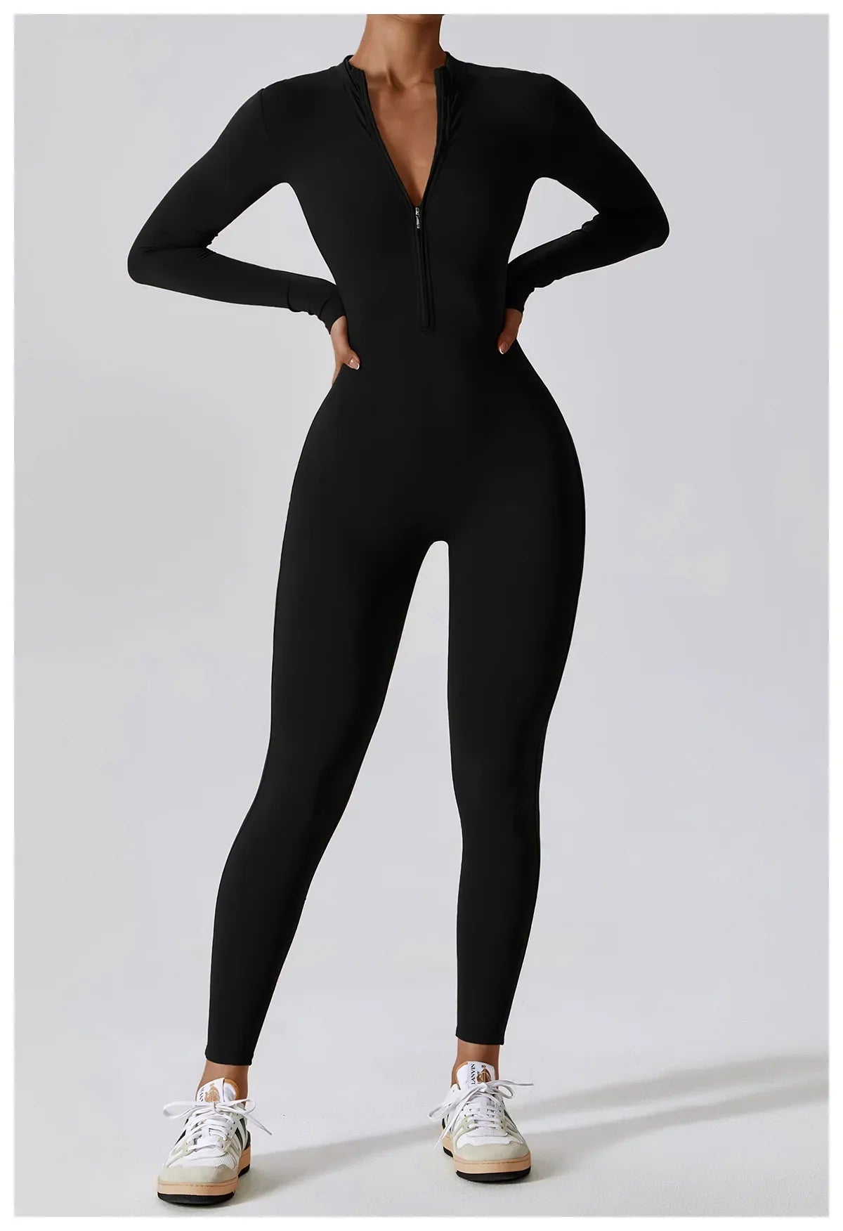 Macacão sem costura outerwear alta elasticidade