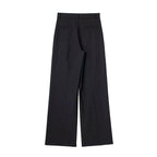 Calça de Alfaiataria Listrada – Cintura Alta e Silhueta Wide Leg Elegante