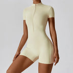 Macacão sem costura outerwear alta elasticidade