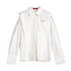 Blusa CHCH Elegante – Gola Clássica e Babados