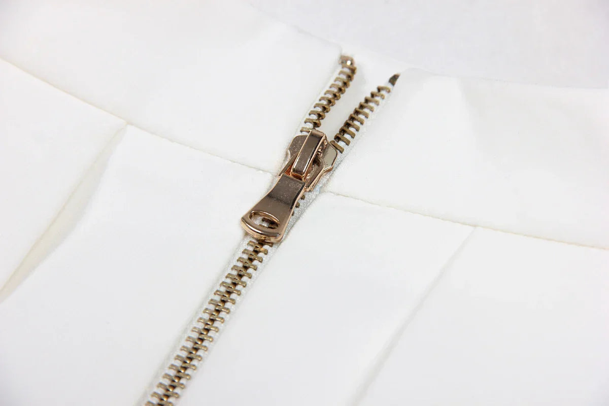 Conjunto Saia E top Alfaiataria Alta Costura
