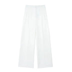 Conjunto Colete Halter Sem Mangas com Bolsos + Calça Pantalona Cintura Alta, Look Executivo Moderno