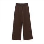 Conjunto Moletom Pulôver e Calça Cintura Alta com Elastano, Estilo Vintage
